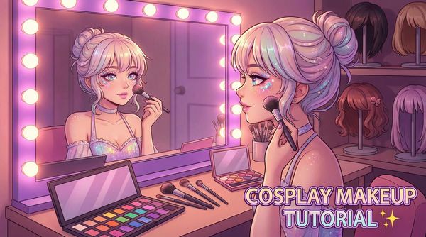 17c cosplay化妆视频教程